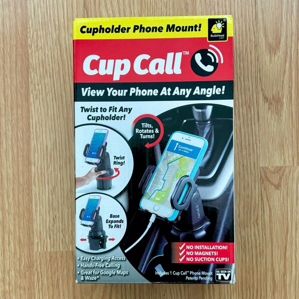 Cup Call Car Phone Holder